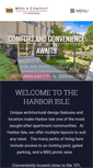 Mobile Screenshot of harborisleapts.com